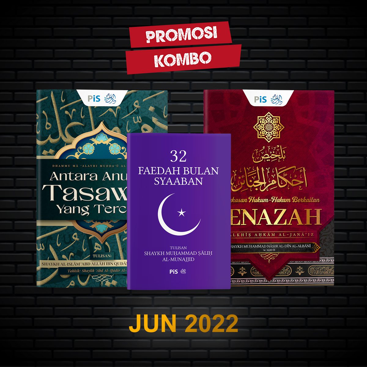 Kombo 3 Buku Baru Jun 2022