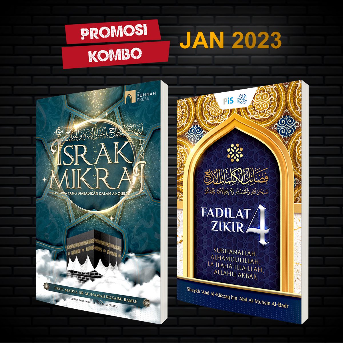 Kombo Buku Israk Mikraj & Fadilat Zikir 4