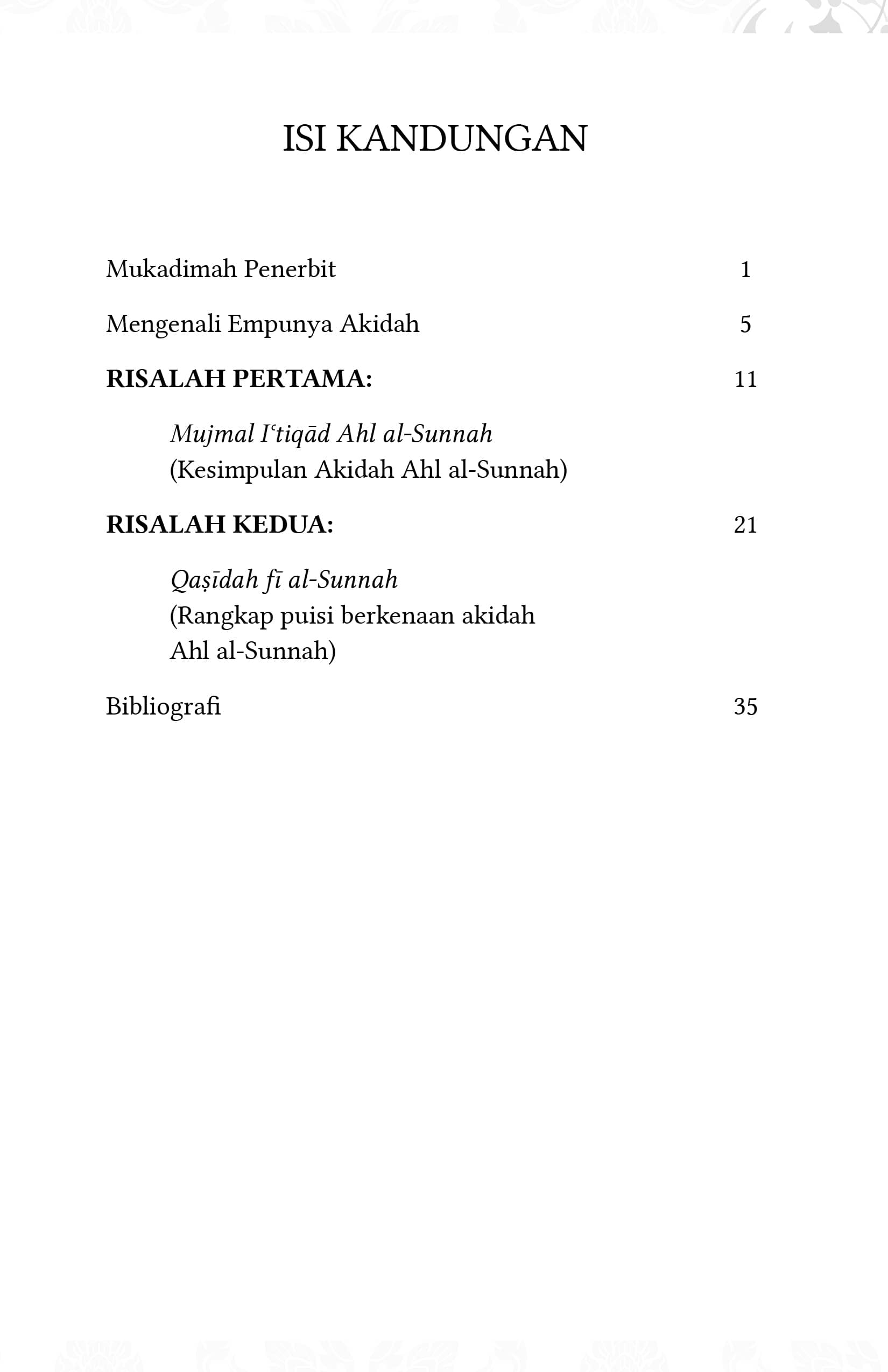 Pegangan Akidah 'Abd Allah bin al-Mubarak - Image 3