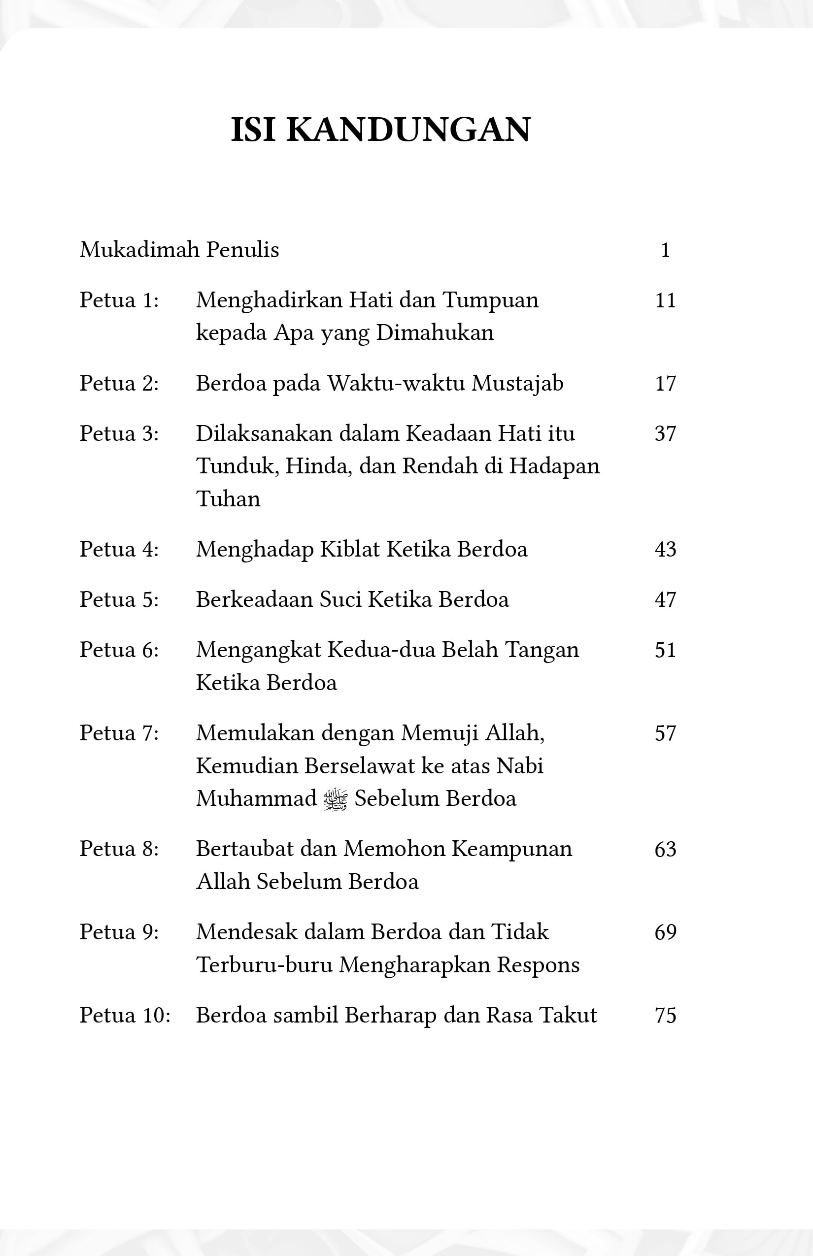 Agar Doamu Tidak Tertolak - Image 3