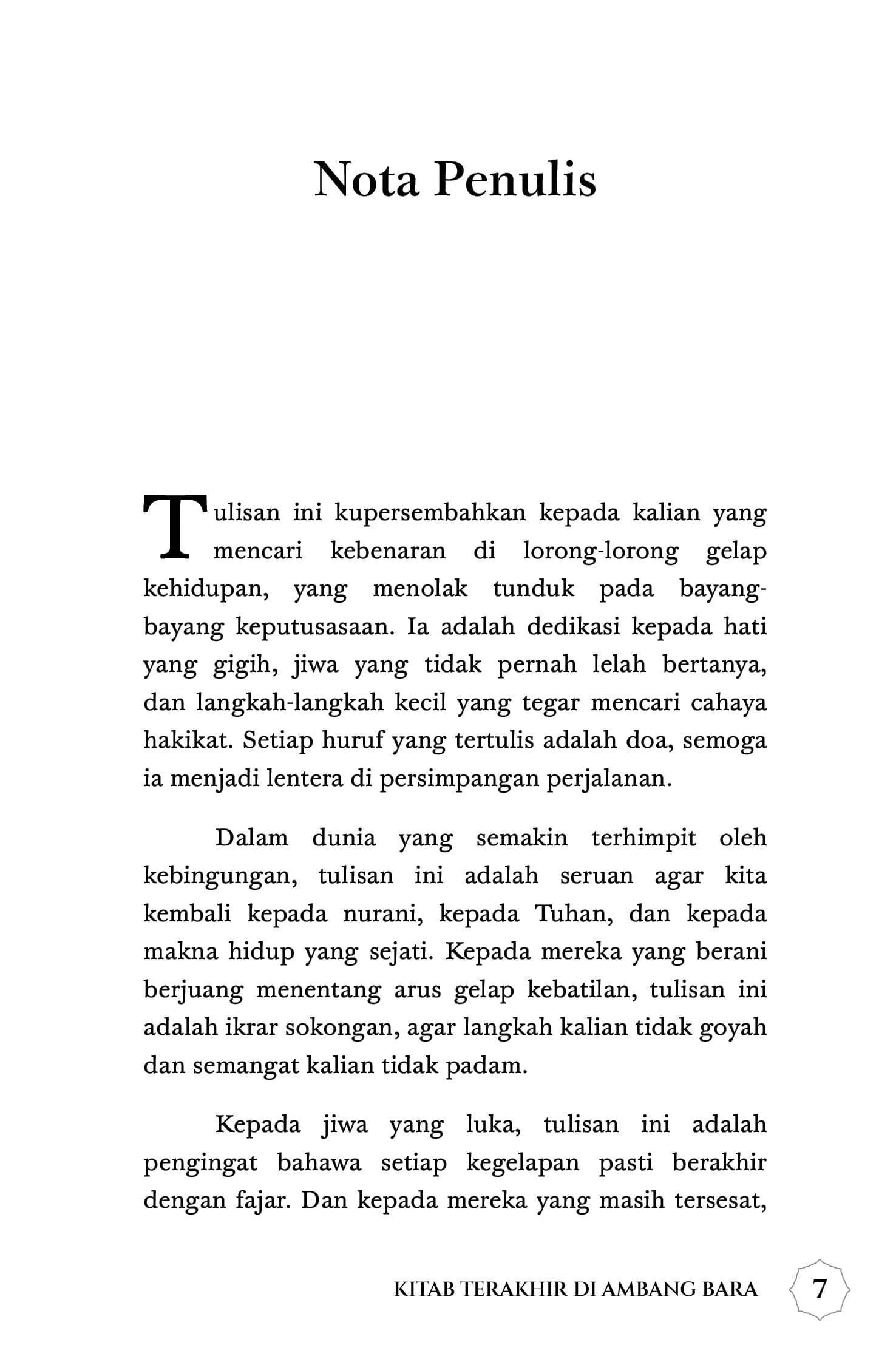 Novel: Kitab Terakhir di Ambang Bara - Image 6