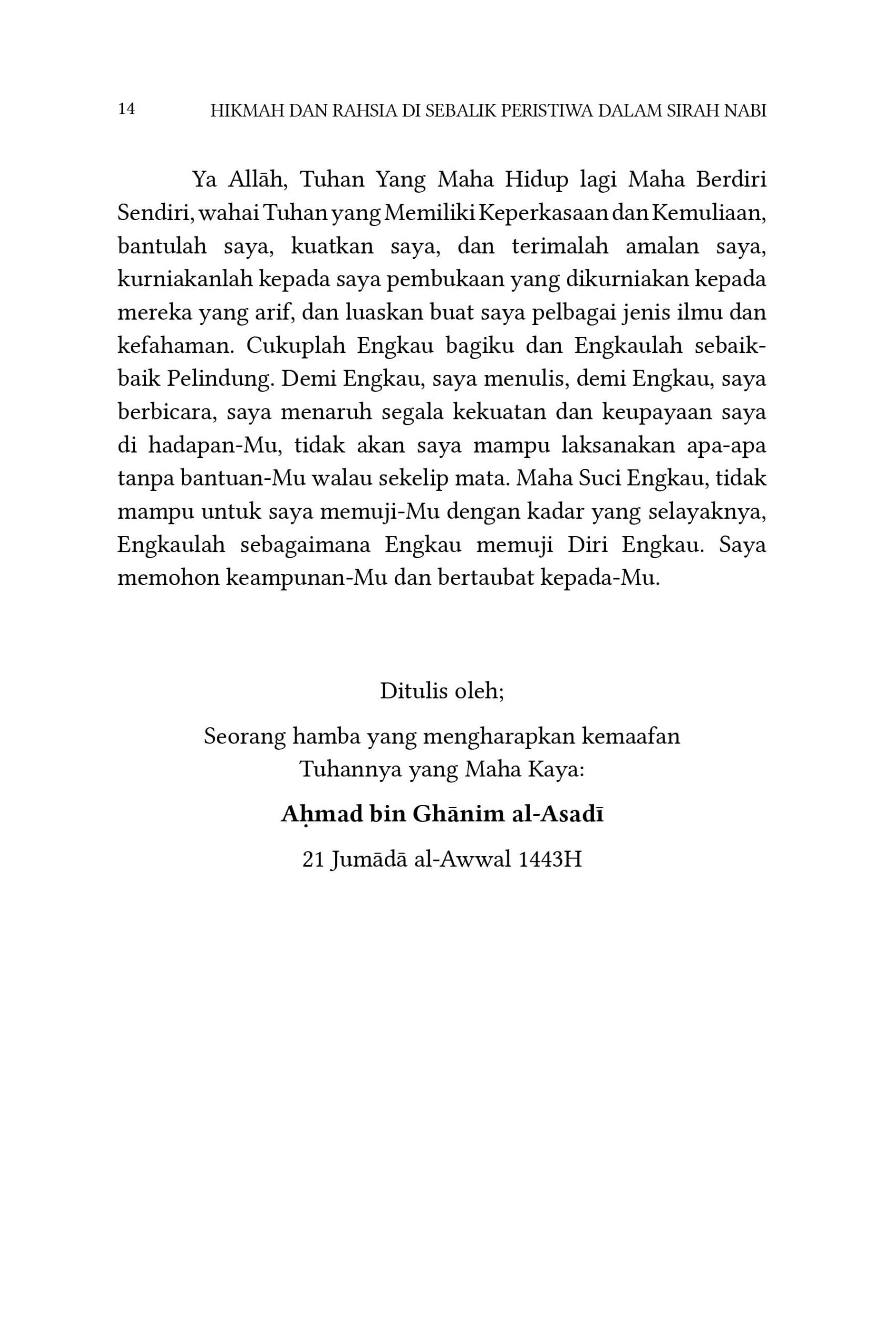 Muhammad SAW: Hikmah & Rahsia di Sebalik Peristiwa dalam Sirah Baginda - Image 16