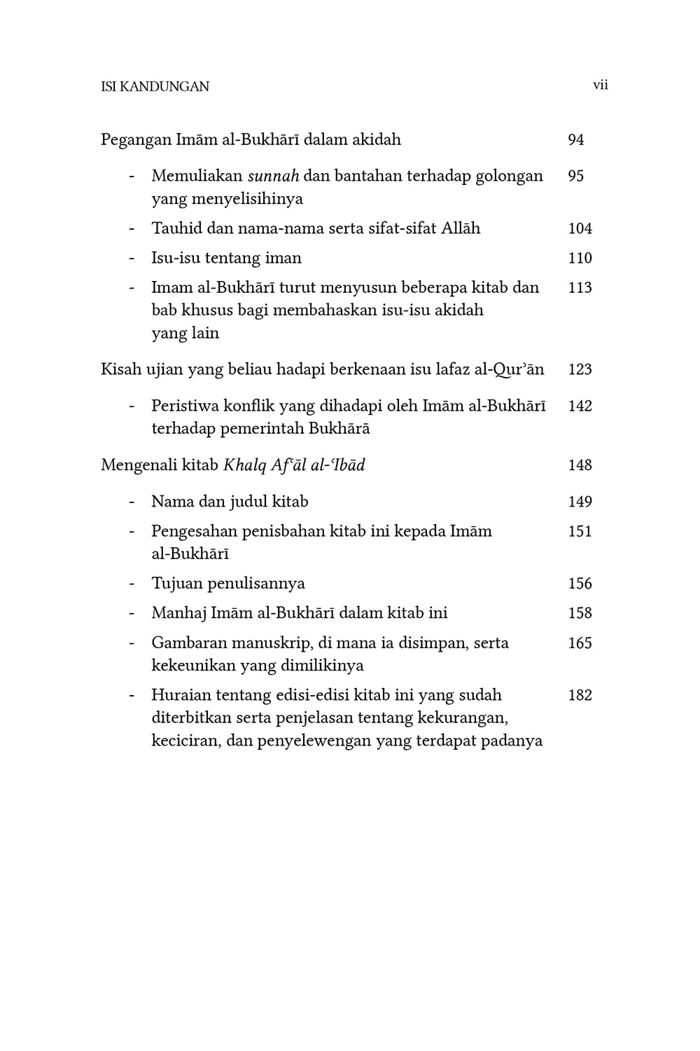 Khalq Af'al al-'Ibad: Perbuatan Hamba Menurut Akidah Salaf - Image 4
